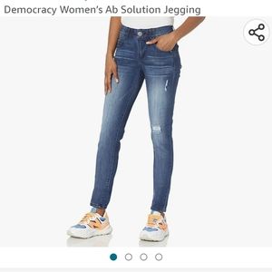 Democracy Ripped Jeggings Size 18